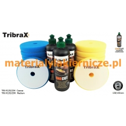TribraX 130-135mm gąbka polerska materialylakiernicze.pl